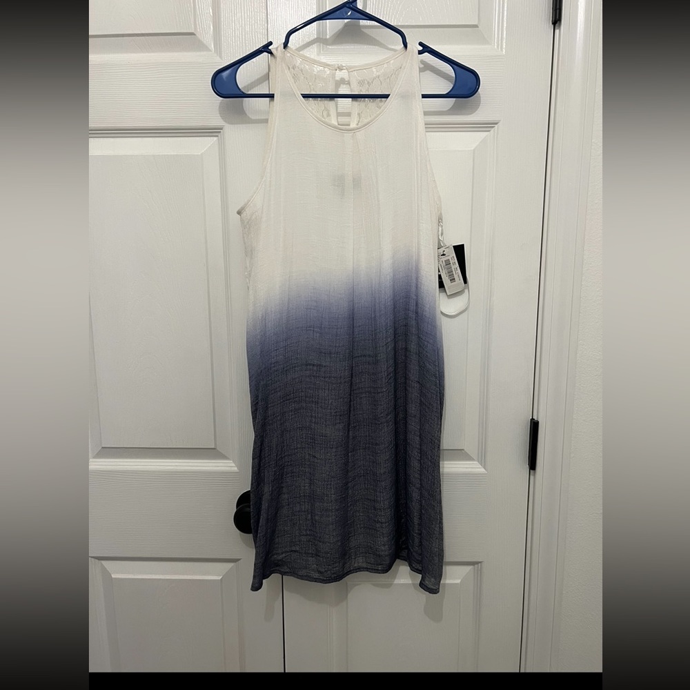 NWT blue white ombré sundress
